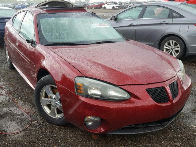 2G2WP552281118195 - 2008 PONTIAC GRAND PRIX MAROON photo 1