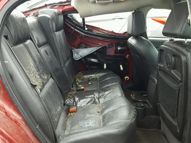 2G2WP552281118195 - 2008 PONTIAC GRAND PRIX MAROON photo 6