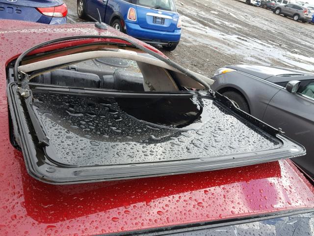 2G2WP552281118195 - 2008 PONTIAC GRAND PRIX MAROON photo 9