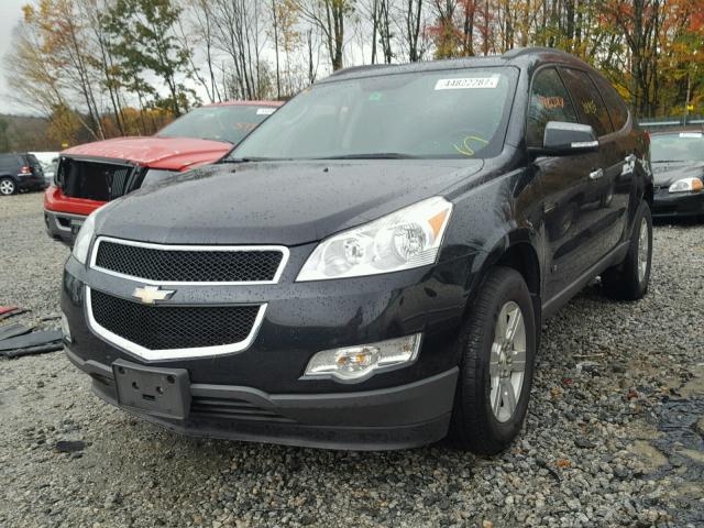 1GNLRFED8AS107005 - 2010 CHEVROLET TRAVERSE L BLACK photo 2