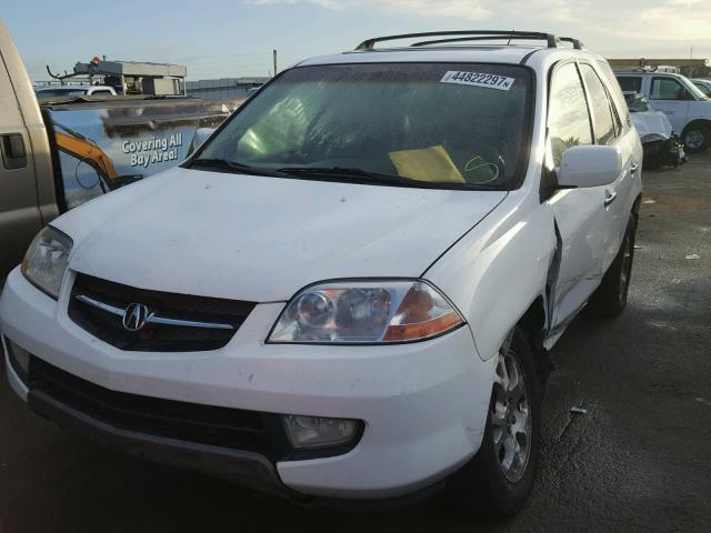 2HNYD18613H506520 - 2003 ACURA MDX TOURIN WHITE photo 2