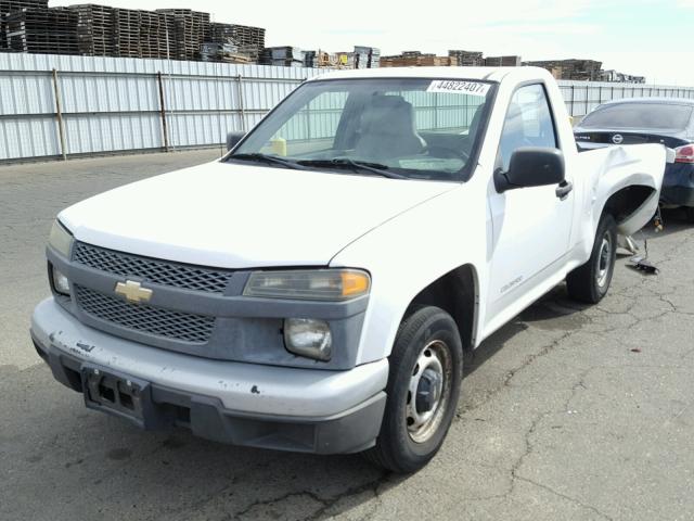 1GCCS148958251184 - 2005 CHEVROLET COLORADO WHITE photo 2