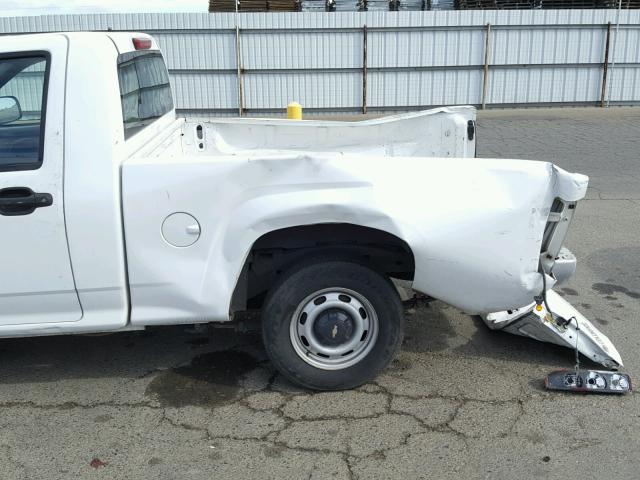 1GCCS148958251184 - 2005 CHEVROLET COLORADO WHITE photo 9