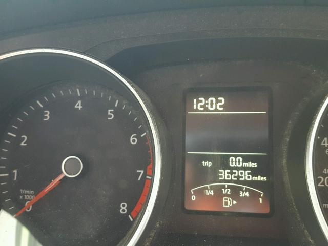 3VW2K7AJ8FM219827 - 2015 VOLKSWAGEN JETTA BASE Սպիտակ լուսանկար 8