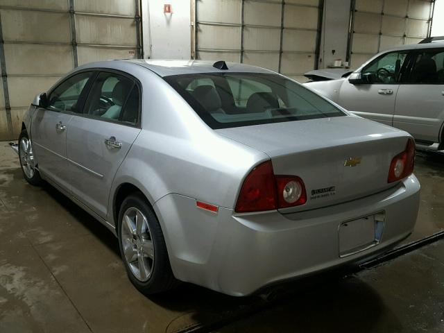 1G1ZD5EU5CF289892 - 2012 CHEVROLET MALIBU 2LT SILVER photo 3