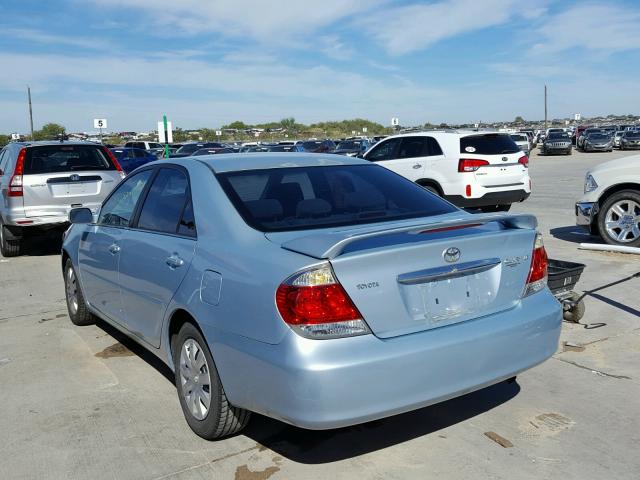 4T1BE32K26U668261 - 2006 TOYOTA CAMRY LE BLUE photo 3