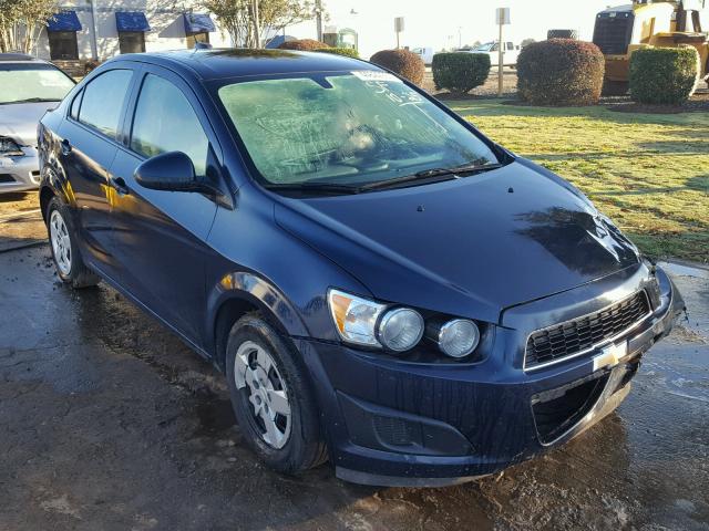 1G1JA5SH9F4211905 - 2015 CHEVROLET SONIC LS BLUE photo 1