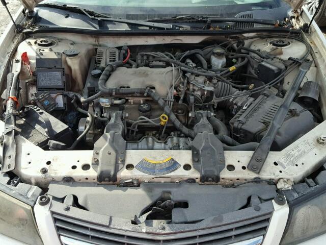 2G1WF52E749260365 - 2004 CHEVROLET IMPALA WHITE photo 7