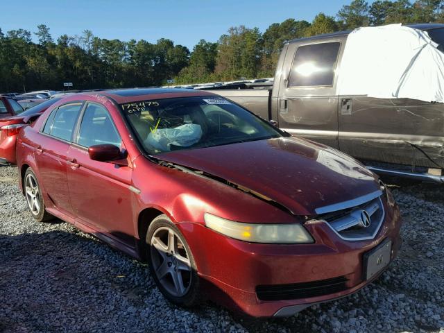 19UUA66274A018846 - 2004 ACURA TL BURGUNDY photo 1