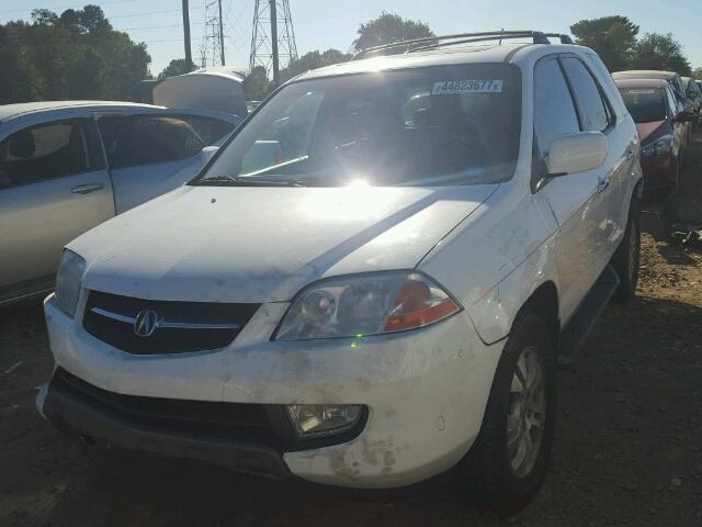 2HNYD18743H527970 - 2003 ACURA MDX TOURIN WHITE photo 2