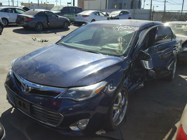 4T1BK1EB0DU056193 - 2013 TOYOTA AVALON BAS BLUE photo 2