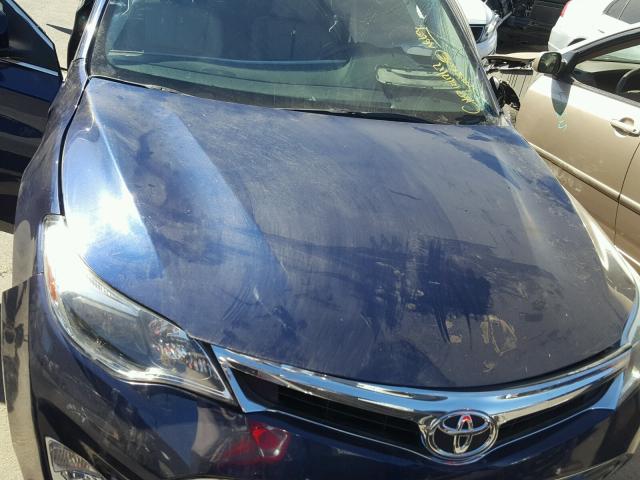 4T1BK1EB0DU056193 - 2013 TOYOTA AVALON BAS BLUE photo 7