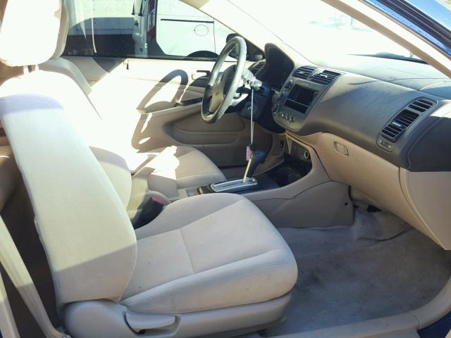 1HGEM22973L002401 - 2003 HONDA CIVIC EX 蓝色 照片 5