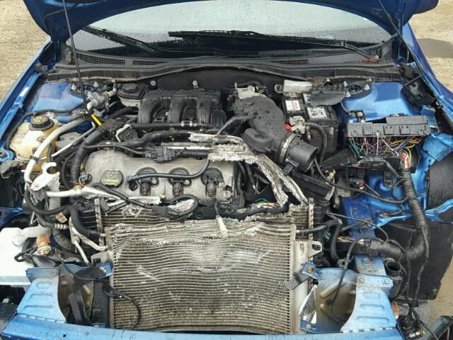 3FAHP0KC8CR384853 - 2012 FORD FUSION SPO BLUE photo 7