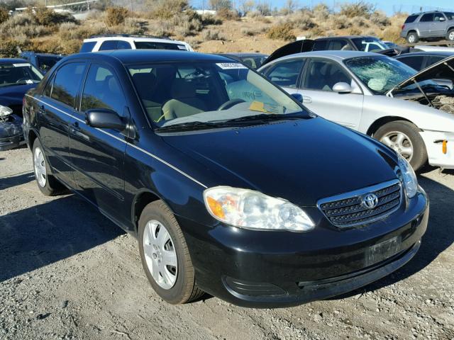 1NXBR30E06Z617732 - 2006 TOYOTA COROLLA BLACK photo 1