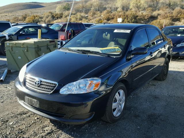 1NXBR30E06Z617732 - 2006 TOYOTA COROLLA BLACK photo 2