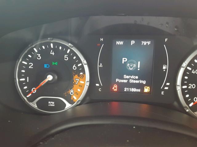 ZACCJBAT0FPB48134 - 2015 JEEP RENEGADE S 红色 照片 8