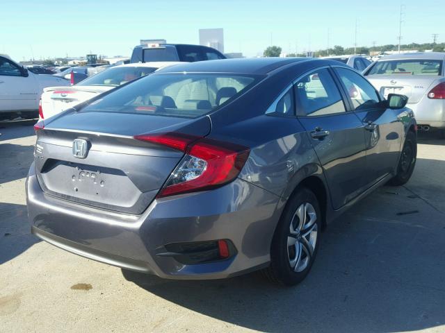 19XFC2F53HE000903 - 2017 HONDA CIVIC LX GRAY photo 4