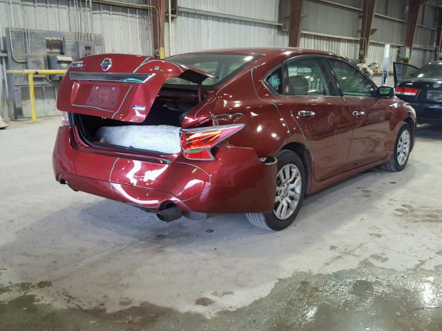 1N4AL3AP3EN205353 - 2014 NISSAN ALTIMA 2.5 RED photo 4