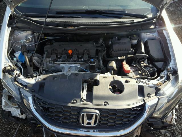 19XFB2F52EE048875 - 2014 HONDA CIVIC LX SILVER photo 7