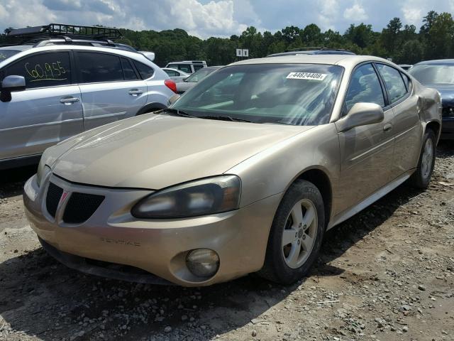 2G2WP522X51256339 - 2005 PONTIAC GRAND PRIX TAN photo 2