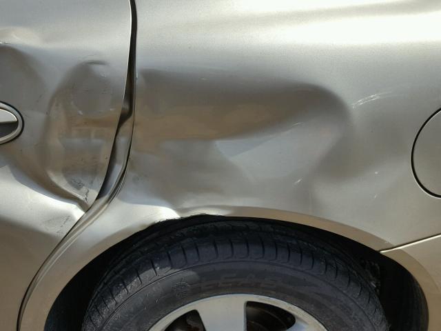 2G2WP522X51256339 - 2005 PONTIAC GRAND PRIX TAN photo 9