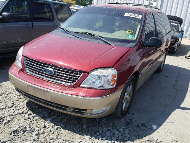 2FMDA58294BB02057 - 2004 FORD FREESTAR L MAROON photo 2