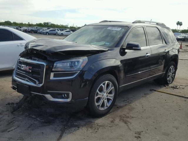 1GKKRRKD3DJ257810 - 2013 GMC ACADIA SLT შავი ფოტო 2