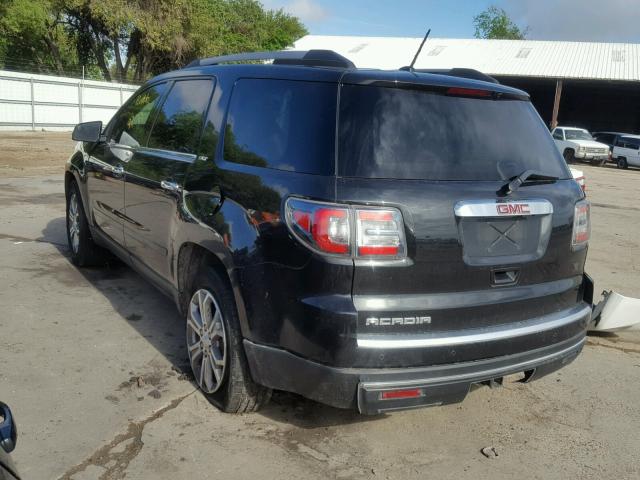 1GKKRRKD3DJ257810 - 2013 GMC ACADIA SLT შავი ფოტო 3