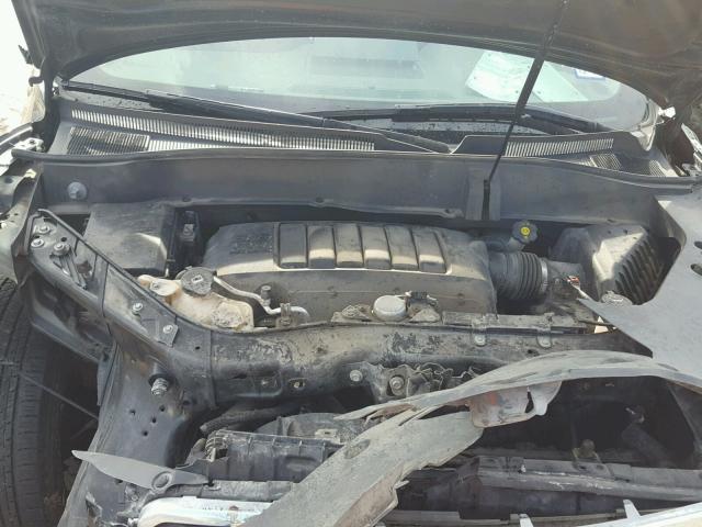 1GKKRRKD3DJ257810 - 2013 GMC ACADIA SLT შავი ფოტო 7