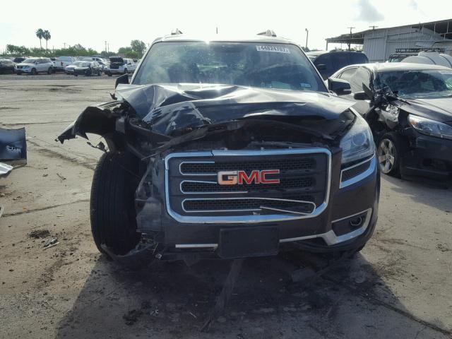 1GKKRRKD3DJ257810 - 2013 GMC ACADIA SLT BLACK photo 9