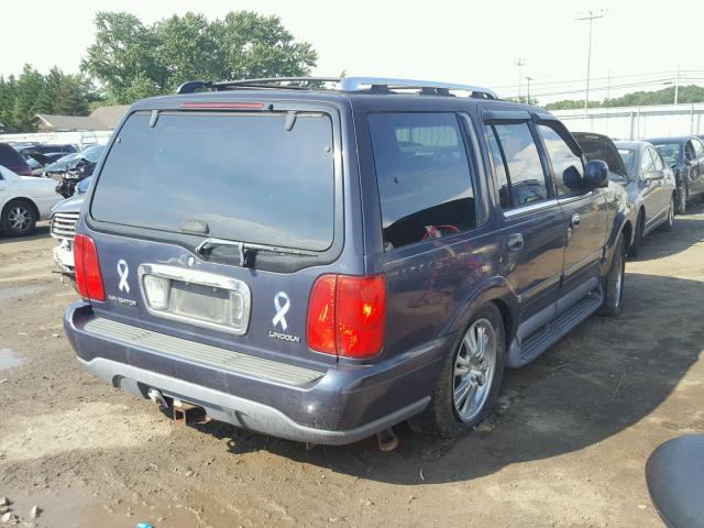 5LMPU28LXWLJ10731 - 1998 LINCOLN NAVIGATOR BLUE photo 4