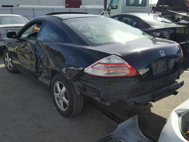 1HGCM72693A034692 - 2003 HONDA ACCORD EX 黑色 照片 3