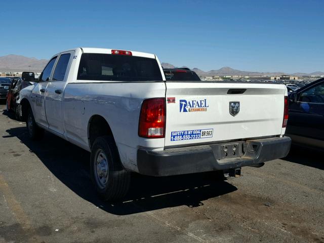 3C6TR4HT8GG359585 - 2016 RAM 2500 ST WHITE photo 3