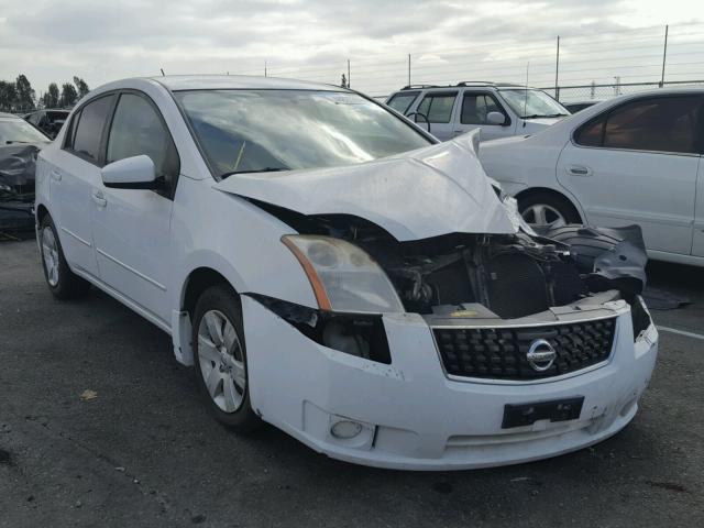 3N1AB61E98L745679 - 2008 NISSAN SENTRA 2.0 WHITE photo 1