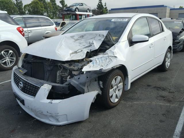 3N1AB61E98L745679 - 2008 NISSAN SENTRA 2.0 WHITE photo 2