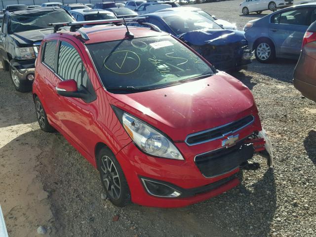 KL8CF6S9XEC497342 - 2014 CHEVROLET SPARK 2LT RED photo 1