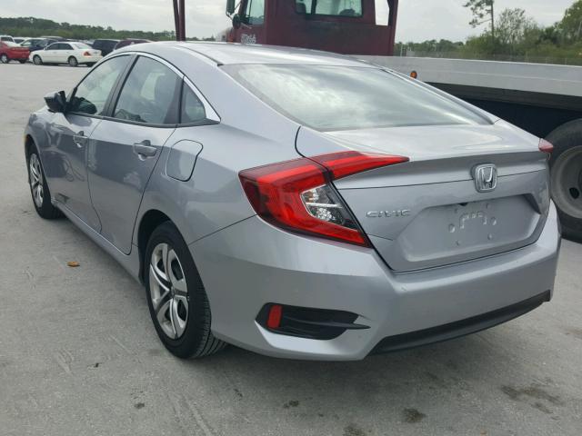 19XFC2F56GE075187 - 2016 HONDA CIVIC LX SILVER photo 3