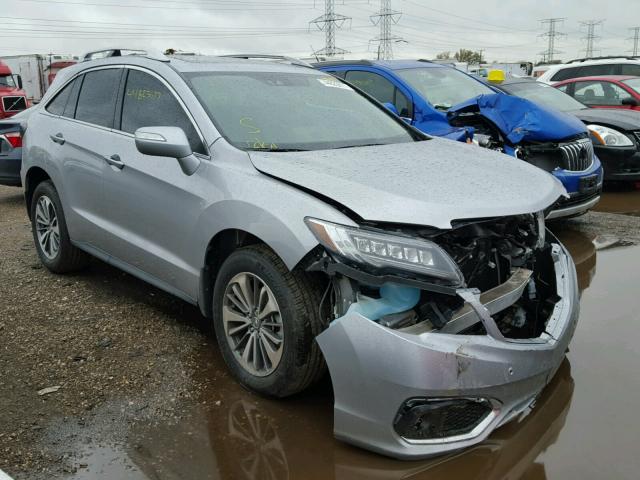 5J8TB3H76HL021859 - 2017 ACURA RDX ADVANC SILVER photo 1