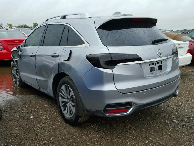 5J8TB3H76HL021859 - 2017 ACURA RDX ADVANC SILVER photo 3