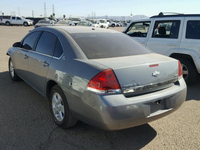 2G1WT58K781305959 - 2008 CHEVROLET IMPALA LT GRAY photo 3