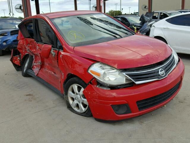 3N1BC1CP5CK212424 - 2012 NISSAN VERSA RED photo 1