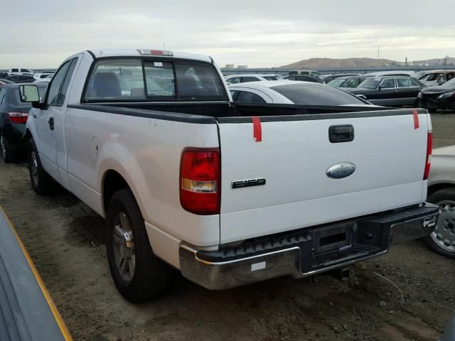 1FTRF12W86NA74338 - 2006 FORD F150 WHITE photo 3