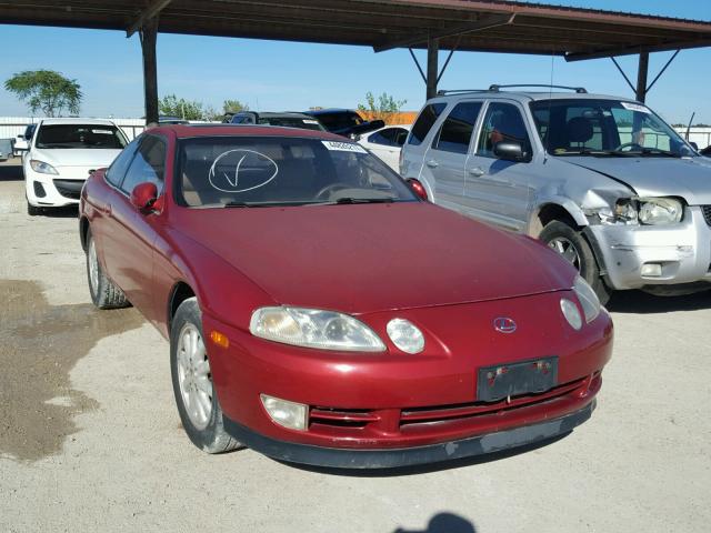 JT8UZ30C8P0031928 - 1993 LEXUS SC RED photo 1