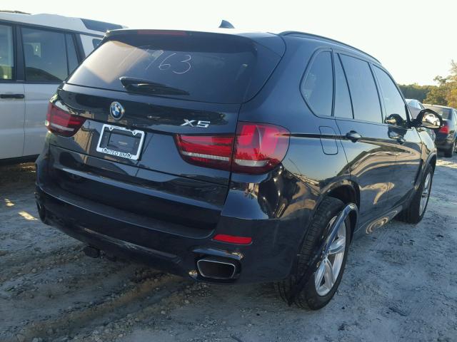 5UXKR0C59G0P34294 - 2016 BMW X5 BLUE photo 4