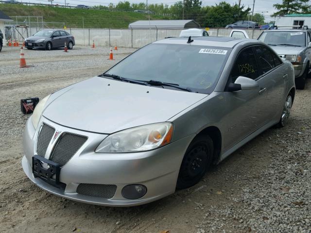 1G2ZM577084276148 - 2008 PONTIAC G6 GXP SILVER photo 2