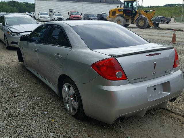 1G2ZM577084276148 - 2008 PONTIAC G6 GXP SILVER photo 3