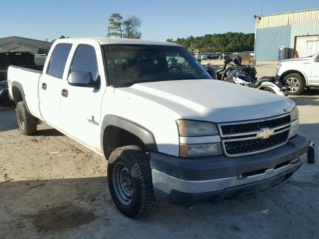 1GCHK23U86F264516 - 2006 CHEVROLET SILVERADO WHITE photo 1