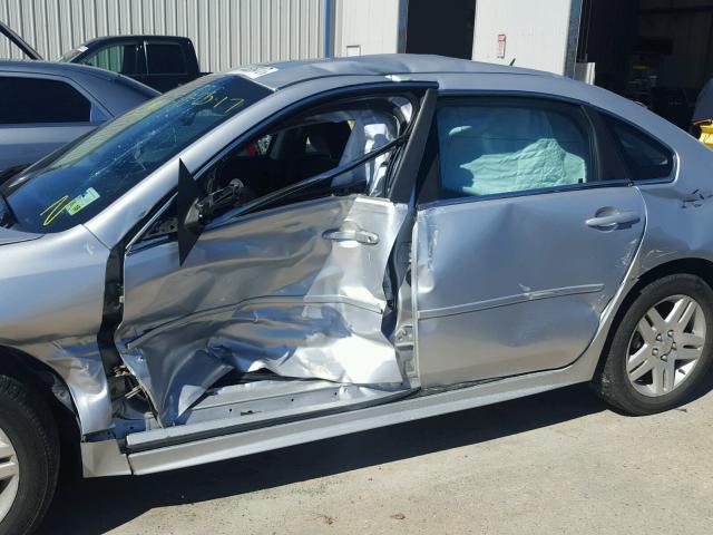 2G1WB5E31F1119718 - 2015 CHEVROLET IMPALA LIM SILVER photo 9