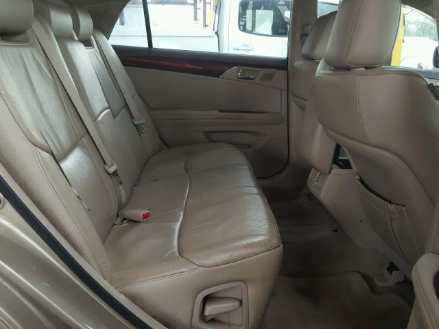 4T1BK3DB6AU365871 - 2010 TOYOTA AVALON XL Алтын фото 6